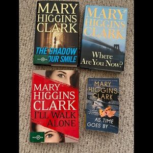 Mary Higgins Clark Novels - set of 4